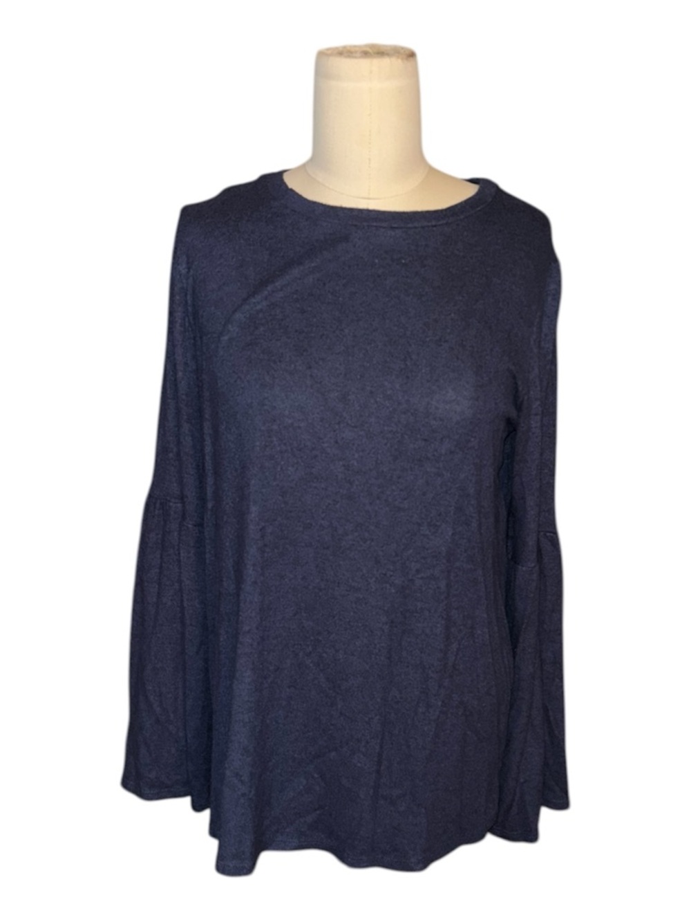 Gibson Navy Long Sleeve Women's Top